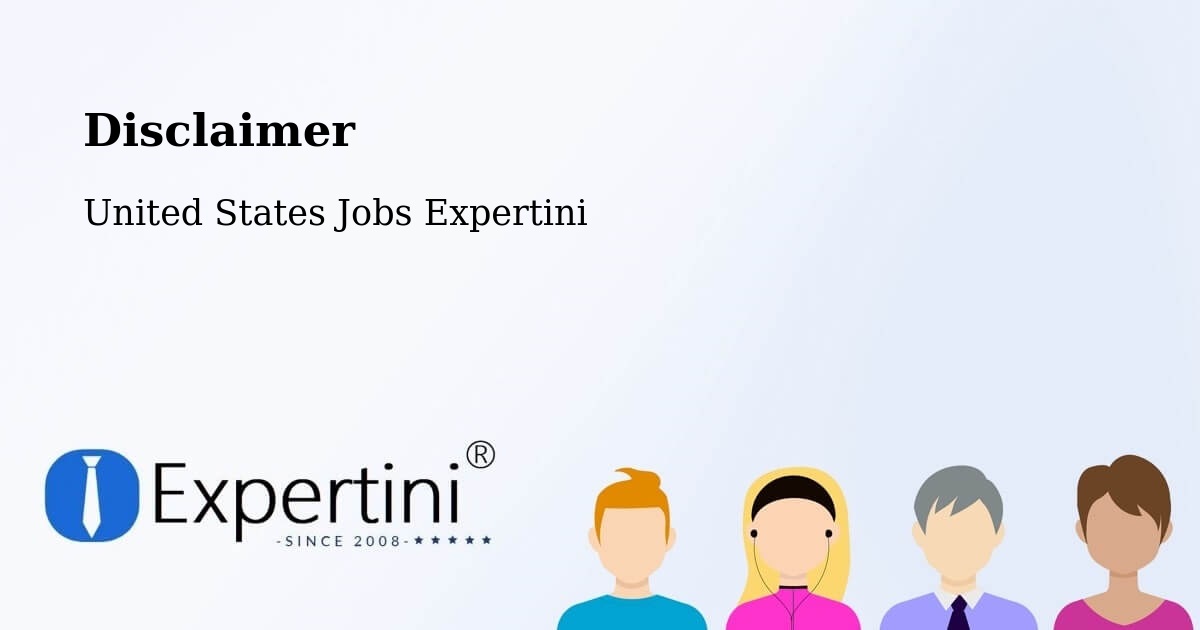 Disclaimer – Red Oak - United States Jobs Expertini