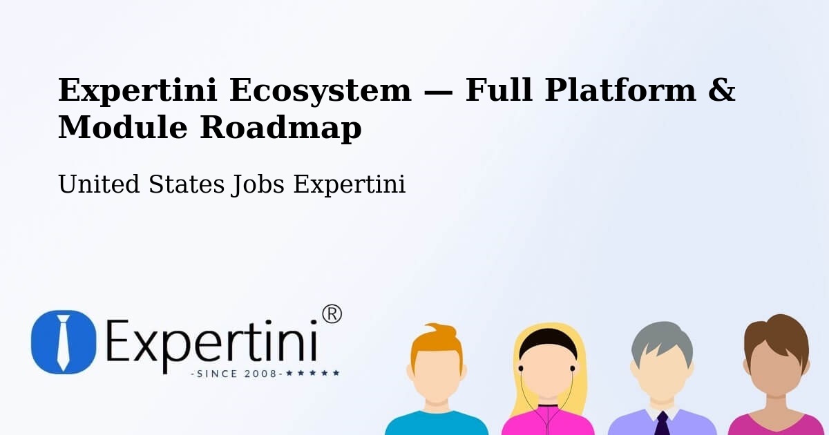Expertini Ecosystem — Full Platform & Module Roadmap – Red Oak